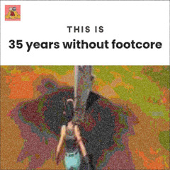 35 years without footcore