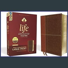 #^Download 🌟 NIV, Life Application Study Bible, Third Edition, Large Print, Leathersoft, Brown, Re