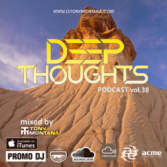 Deep Thoughts podcast # 38 with Dj Tony Montana 26.07.2025
