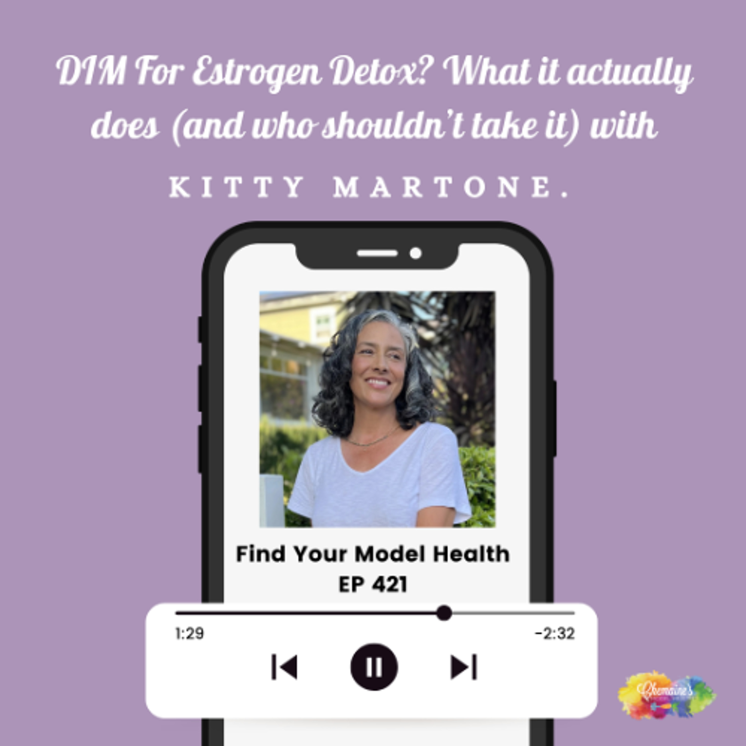 EP421 DIM For Estrogen Detox? What it actually does (and who shouldn’t take it) with Kitty Martone.