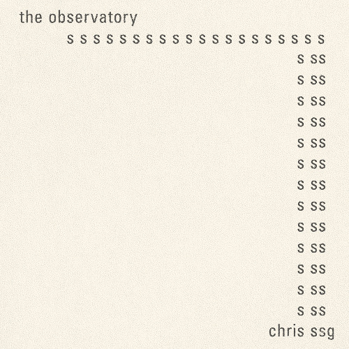 The Observatory - Chris SSG