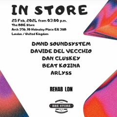 Warm Up Mix // Rehab London // BBE Store