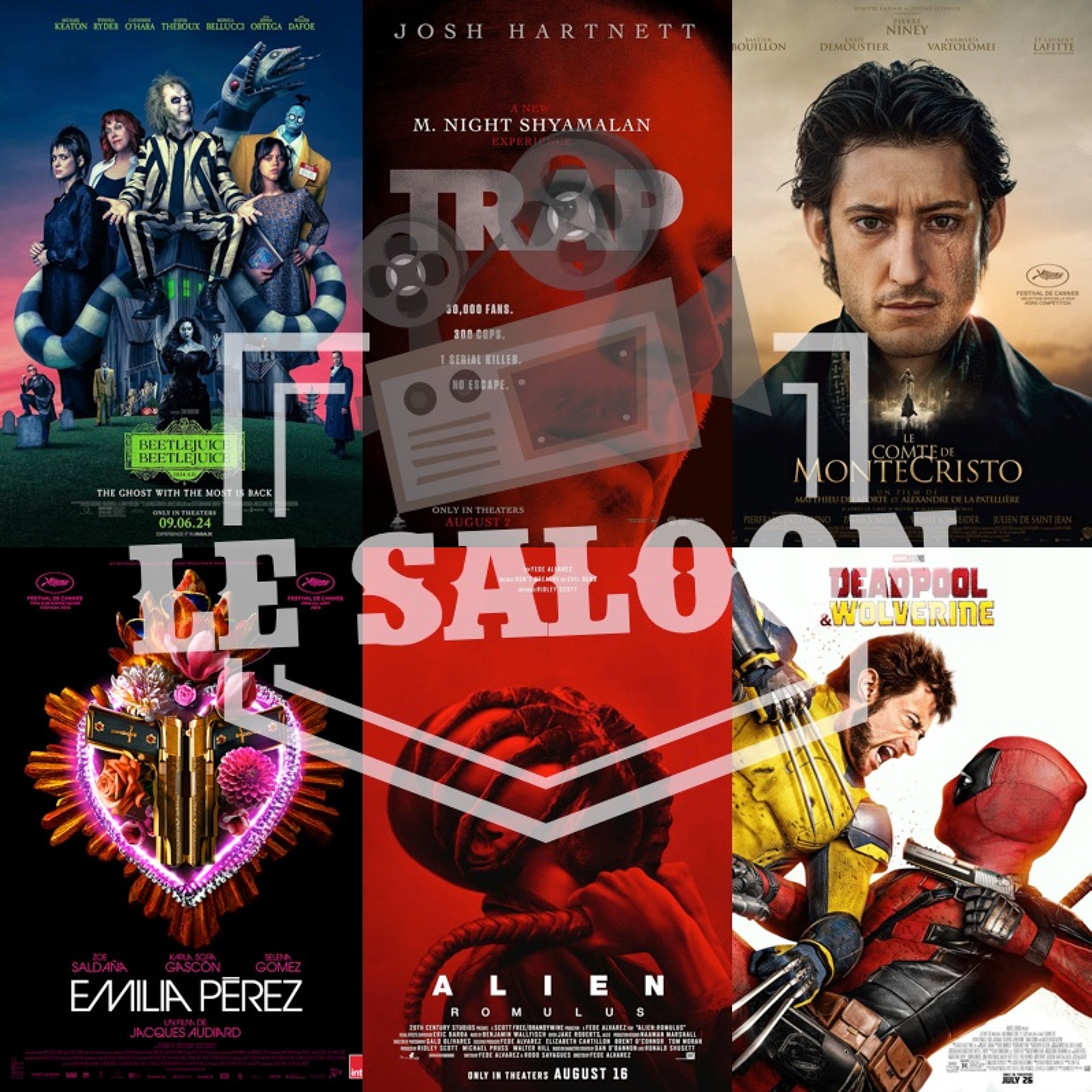 BEETLEJUICE, EMILIA PEREZ, ALIEN et ALAIN DELON - Le Saloon de l'été 2024 episode artwork