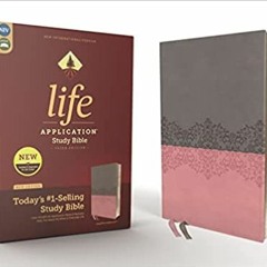 NIV, Life Application Study Bible, Third Edition, Leathersoft, Gray/Pink, Red LetterDOWNLOAD❤️eBook✔