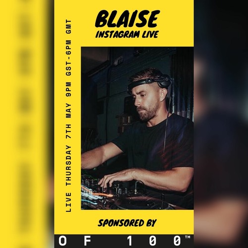 Blaise Instagram LIVE 7th May 2020