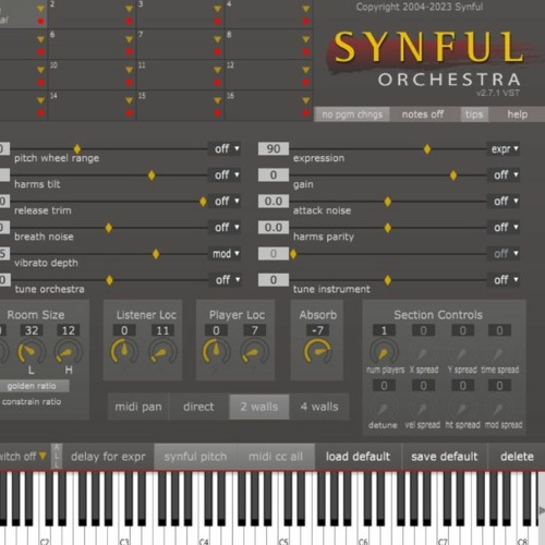 One Synth Challenge #177: Synful Orchestra & VSCO2 Percussion