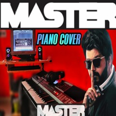 Master - Pona Pogattum Song Piano Cover Master Sad Song  #Anirudh #shorts