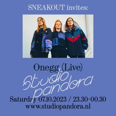 SNEAKOUT X The Queer Agenda invites Onegg in Studio Pandora