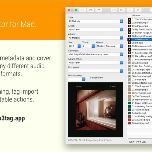 Stream Mp3 Tag Editor For Mac |BEST| from Ptnrkmjgf | Listen online for  free on SoundCloud
