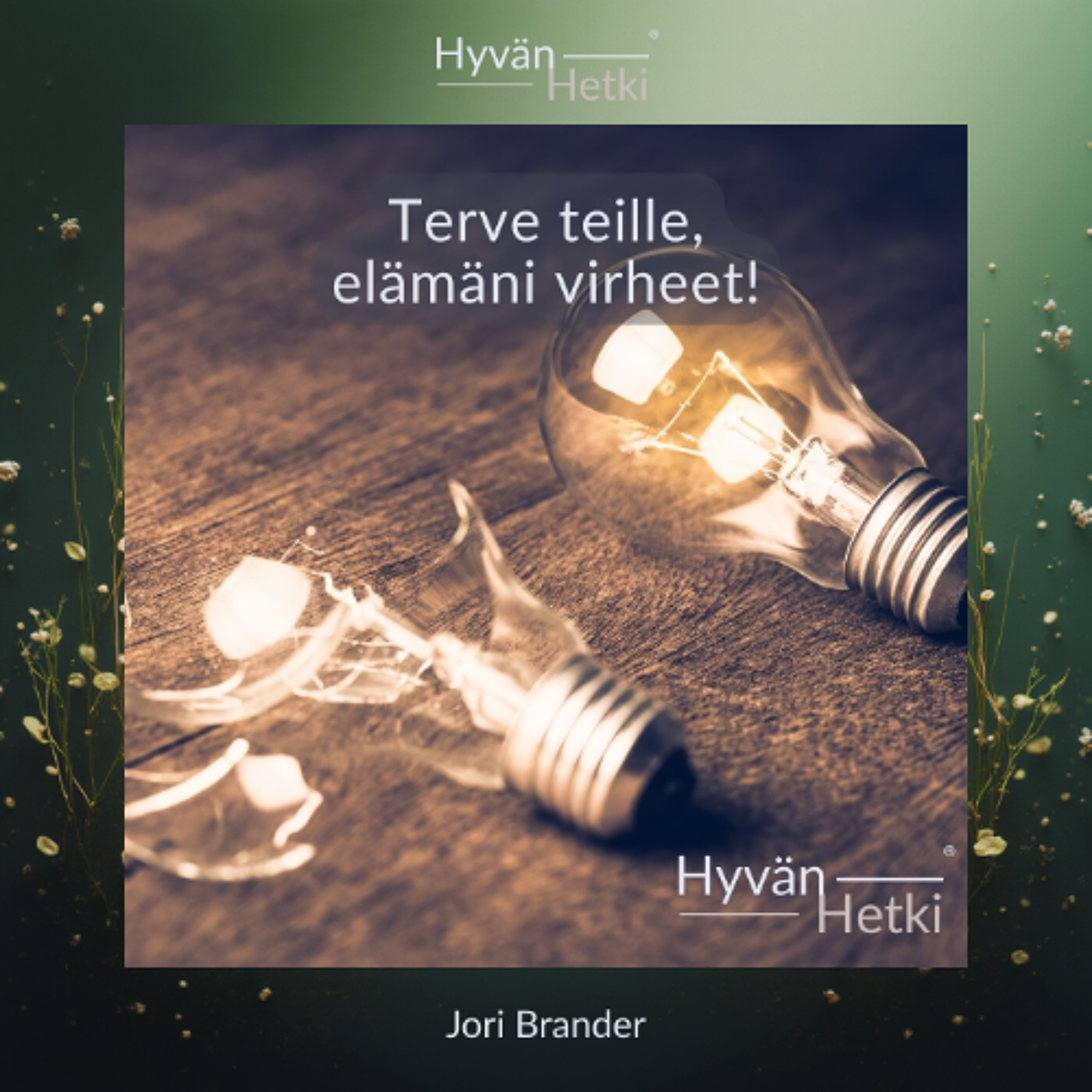Terve teille, elämäni virheet! (03.05.2026) episode artwork
