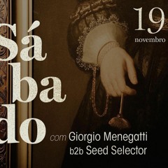 Set de DISCO Cazzazul (Seed B2B Giorgio Menegatti)(19.11.22) @ São Paulo