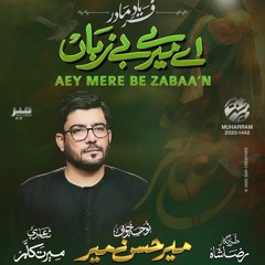 AEY MERE BE ZABAAN  --  Mir Hasan Mir  --  2020  --  Shahzad e Ali Asghar (a.s)