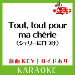 Tout, tout pour ma cherie(カラオケ)[原曲歌手:Michel Polnareff］