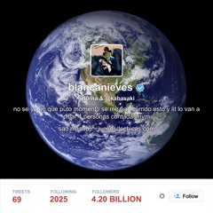 LET BLANCANIEVES EXPRESS HERSELF (intro filtrada pq SC me cruje)