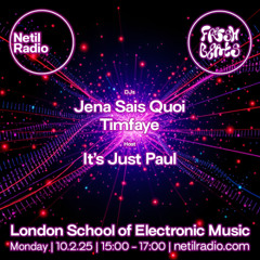 Fresh Beats Radio Show #36 - Hosted by It's Just Paul with Jena Sais Quoi & Timfaye