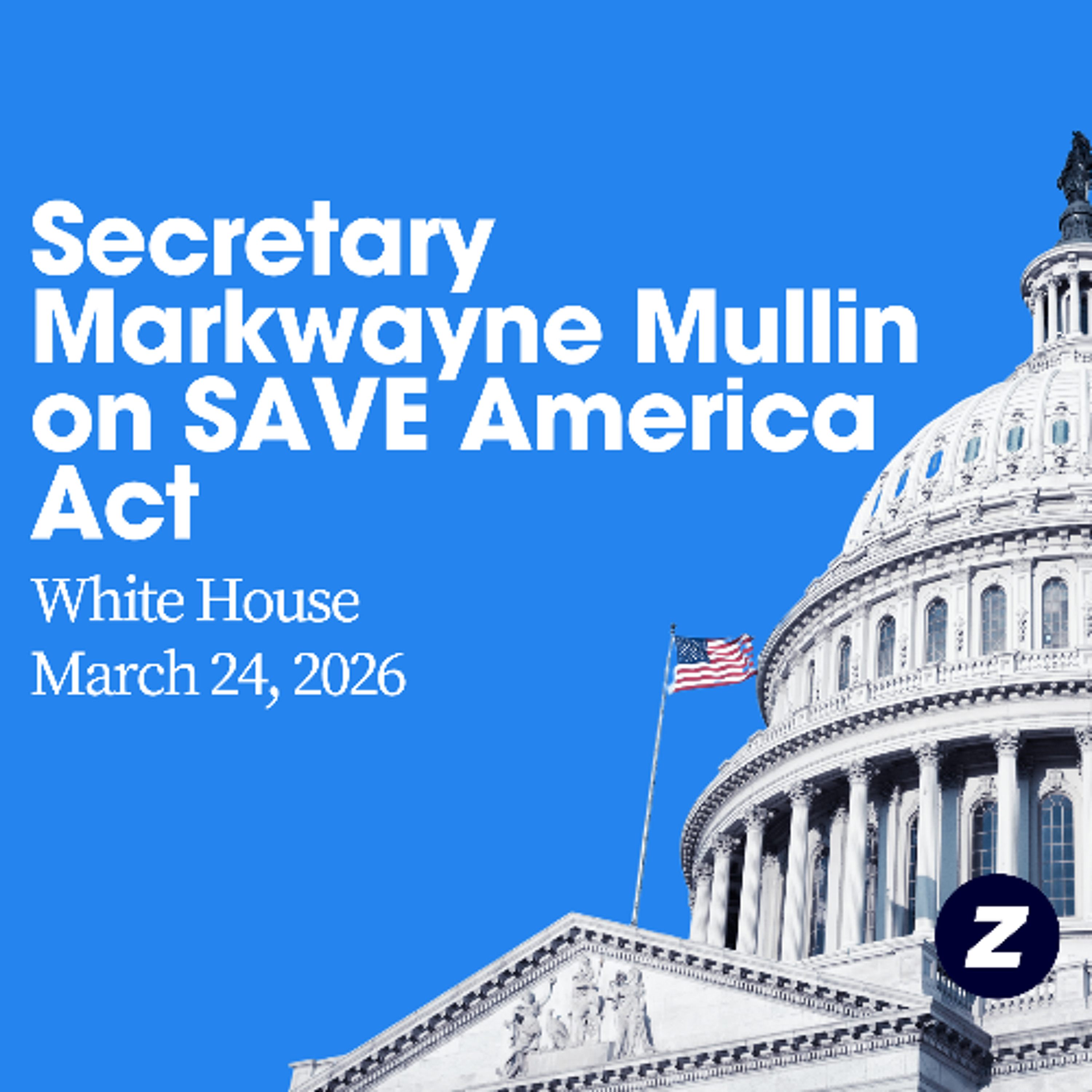 'There's nothing more important than the SAVE America Act' episode artwork