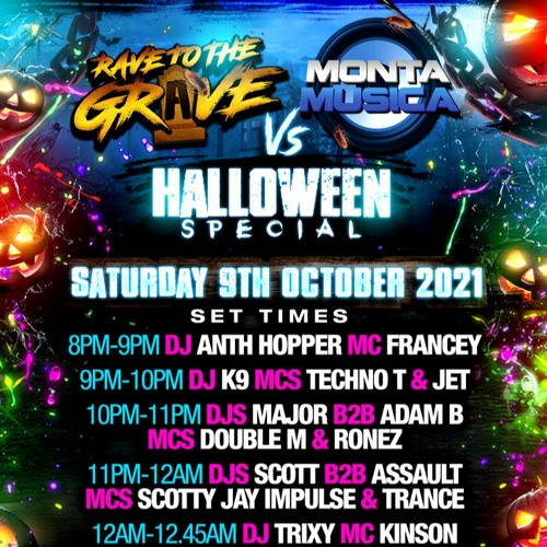 Djs Scott Lozza Trixy Mc Scotty Jay Impulse Trance Kinson
