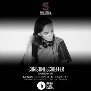 Sinestesia on Ibiza Live Radio #165 - A night w/ Christine Schieffer [Koche] by David Carollo / minimal deep tech house, techno supported by Jun Satoyama