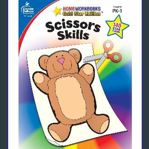 Carson Dellosa Scissor Skills Activity Book for Kids Ages 3-5