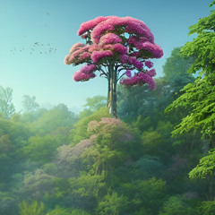 Tree Tops With Roses