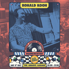 Ronald KOON – DJ SET @ Groove Garage by Good Custard | 11.10.25 Ramona (Manchester / UK)