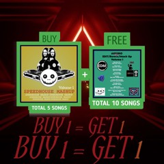 Speedhouse Volume 1 [BUY = FREE DOWNLOAD] (Buy Speedhouse) + Extra free EDM Mashup Pack