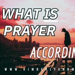 01 - 13 & 14 - 2025 - MONDAY & TUESDAYS H2H - PRAYER ACCORDING TO GOD