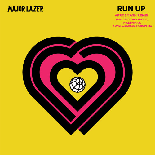 Stream Major Lazer - Run Up (feat. PARTYNEXTDOOR, Nicki Minaj, Yung L,  Skales & Chopstix) [Afrosmash Remix] by Major Lazer | Listen online for  free on SoundCloud