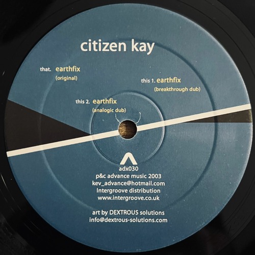 Citizen Kay – Earthfix (Original) (UK, 2003)