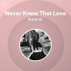 Never Knew That Love Radio