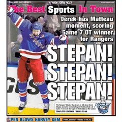 NYR Stepan OT Winner - Nothing better