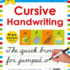 READ KINDLE 📔 Wipe Clean Workbook: Cursive Handwriting: Ages 5-7; wipe-clean with pe