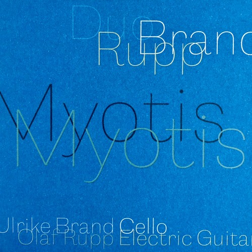 Brand Rupp NEW CD MYOTIS MYOTIS 2022 (extract)