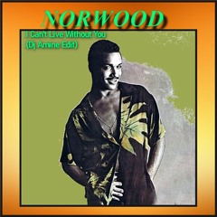 Norwood - I Can't Live Without You (Dj Amine Edit)