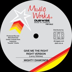 DKR313A1 - Mighty Diamonds - Give Me the Right Tape Mix