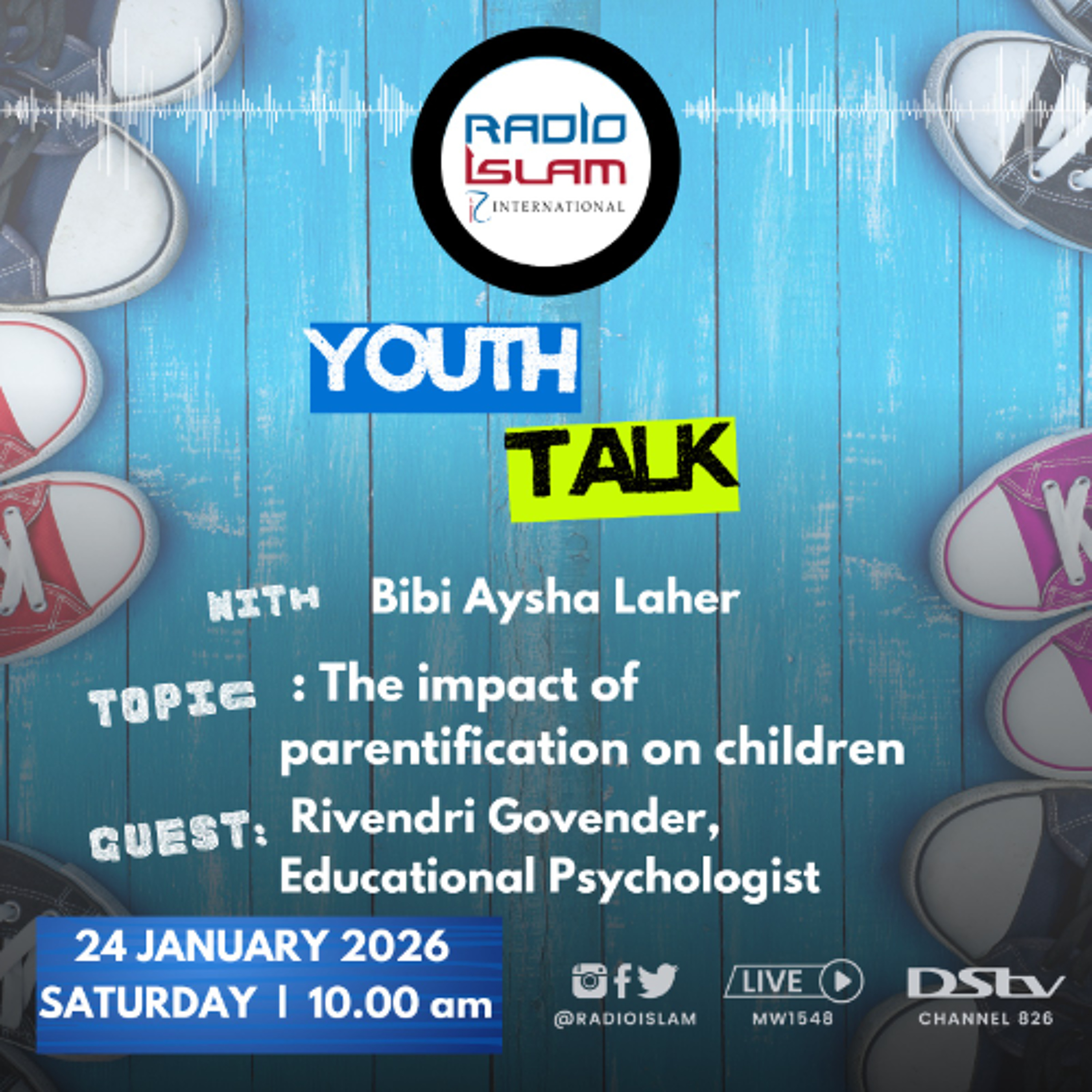 The impact of parentification on children Guest:Rivendri Govender,Educational Psychologist