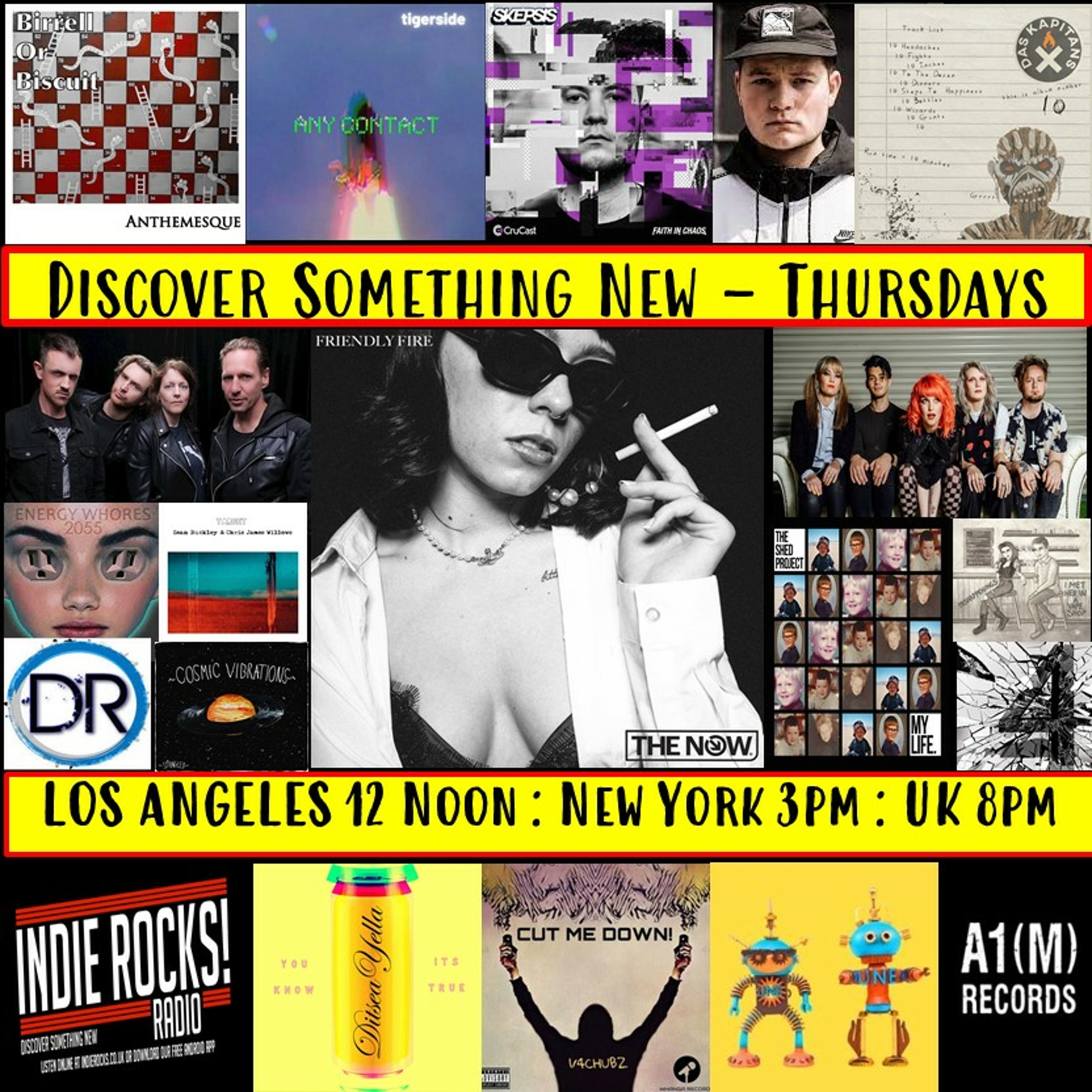 A1M new Music Show - Discover New Music - Indie Rocks Radio