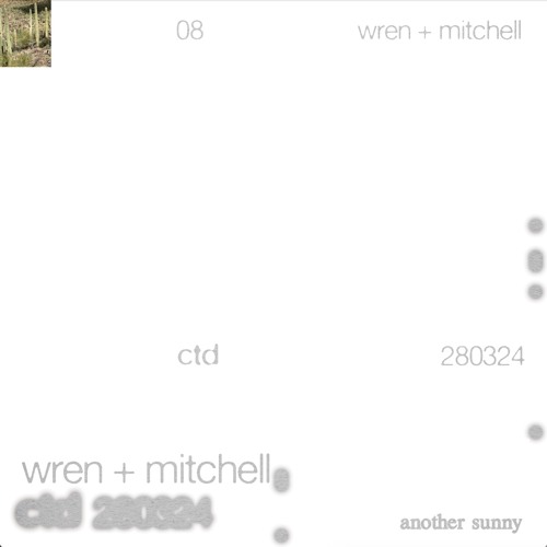 ctd ꩜ 08, w wren + mitchell, 280324