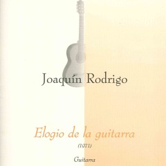 Rodrigo Elogio De La Guitarra I Mvt Beginning