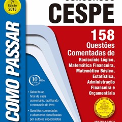 Epub Como passar em concursos CESPE: 158 quest?es comentadas: Racioc?nio l?gico, matem?tica fina