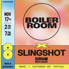 Ayesha | Boiler Room x Slingshot Festival