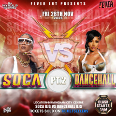 SOCA VS DANCEHALL 2025 (LIVE AUDIO)  | @FEVER.ENT