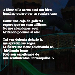 •gritando incoherencias a causa de un corazón destrozado•