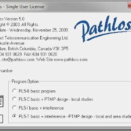 pathloss 5 download free crack
