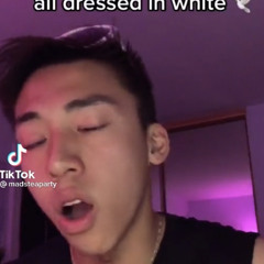 here comes the bride @madsteaparty on tiktok