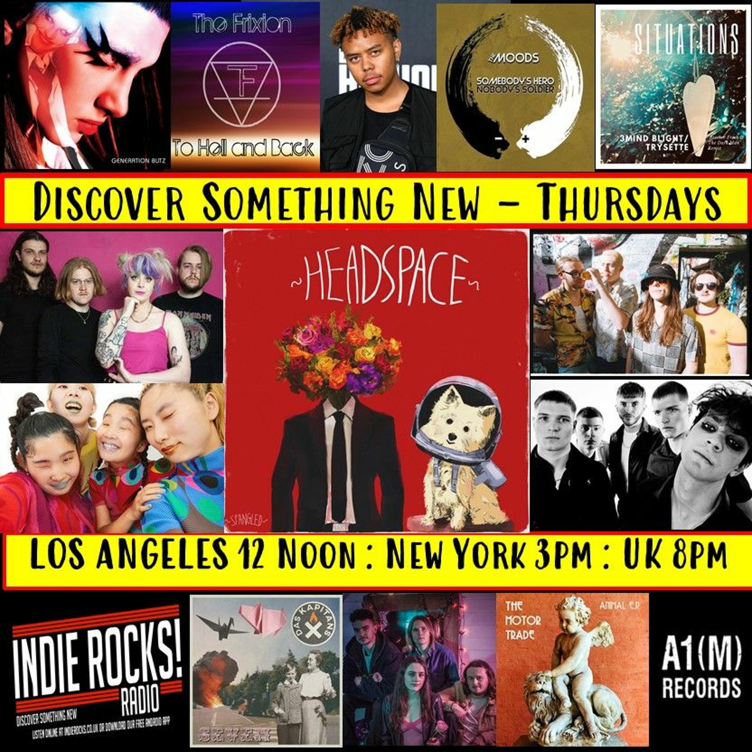 A1M new Music Show - Discover New Music - Indie Rocks Radio