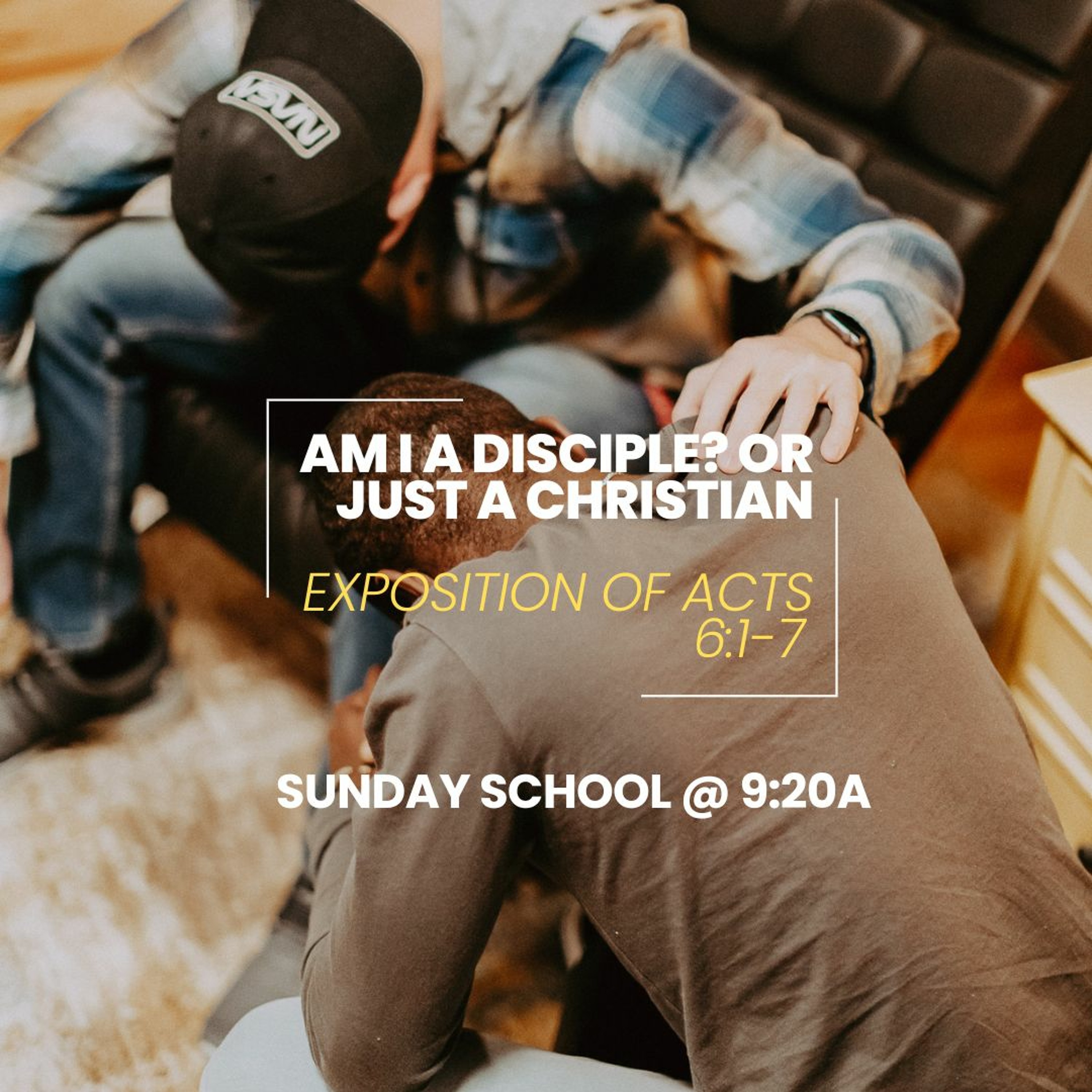 Am I a Disciple? Or Just a Christian | Acts 6:1-7 thumbnail