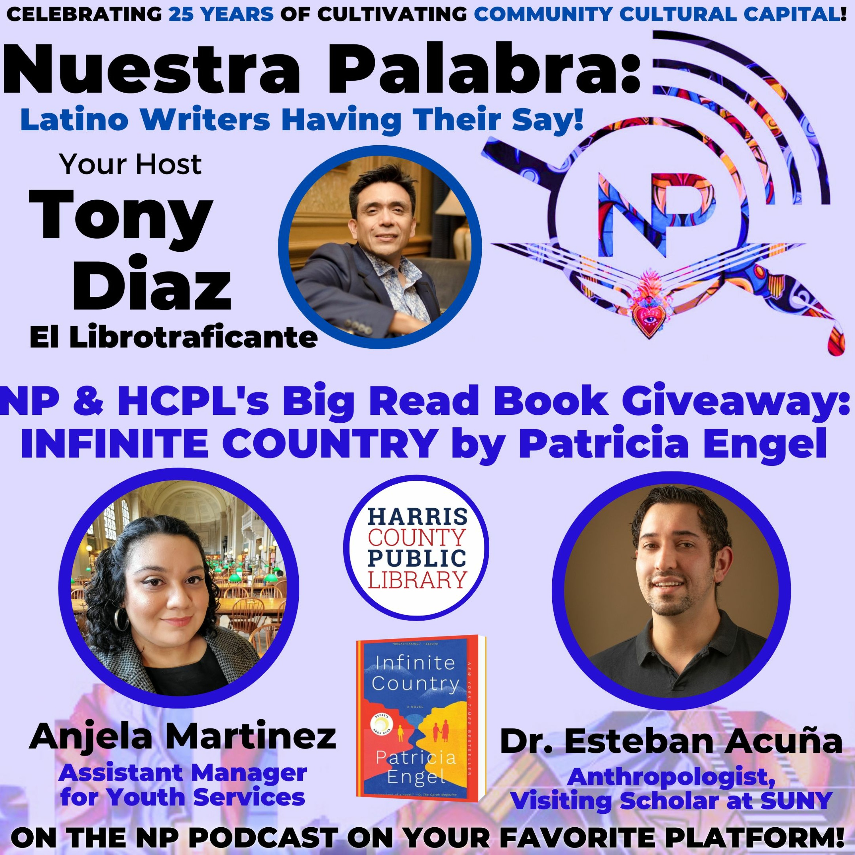 Nuestra Palabra: Latino Writers Have Their Say w/ Tony Diaz