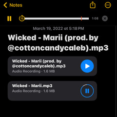 Wicked/2022 - heavensent.marii (soundcloud exclusive)