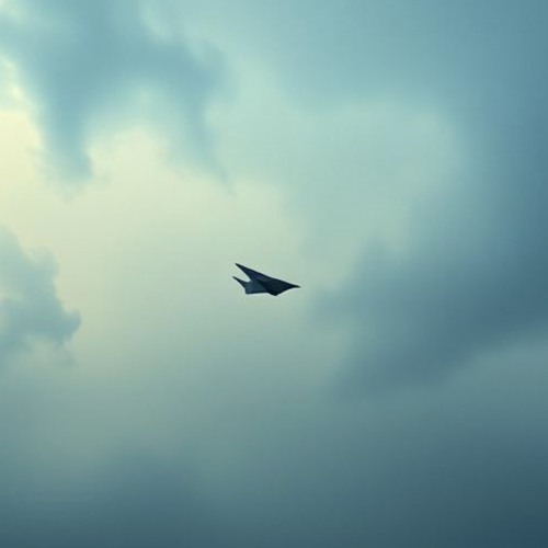 paper airplanes in a hurricane